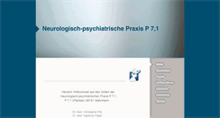 Desktop Screenshot of neuro-p71.de